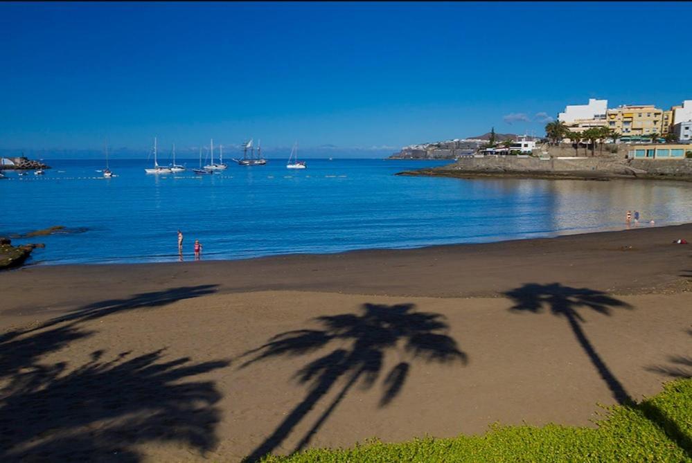 Ferienwohnung Vista Puerto Arguineguin Sea View La Playa de Arguineguín Exterior foto